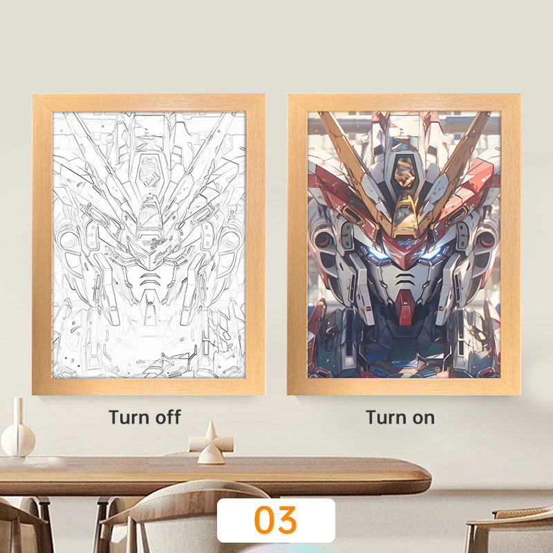 🌙 Lampe Manga LED – Veilleuse Déco Inspirée d’Anime