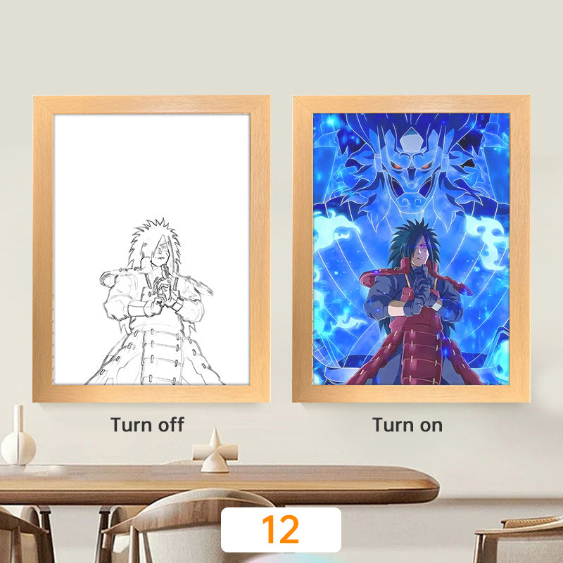 🌙 Lampe Manga LED – Veilleuse Déco Inspirée d’Anime