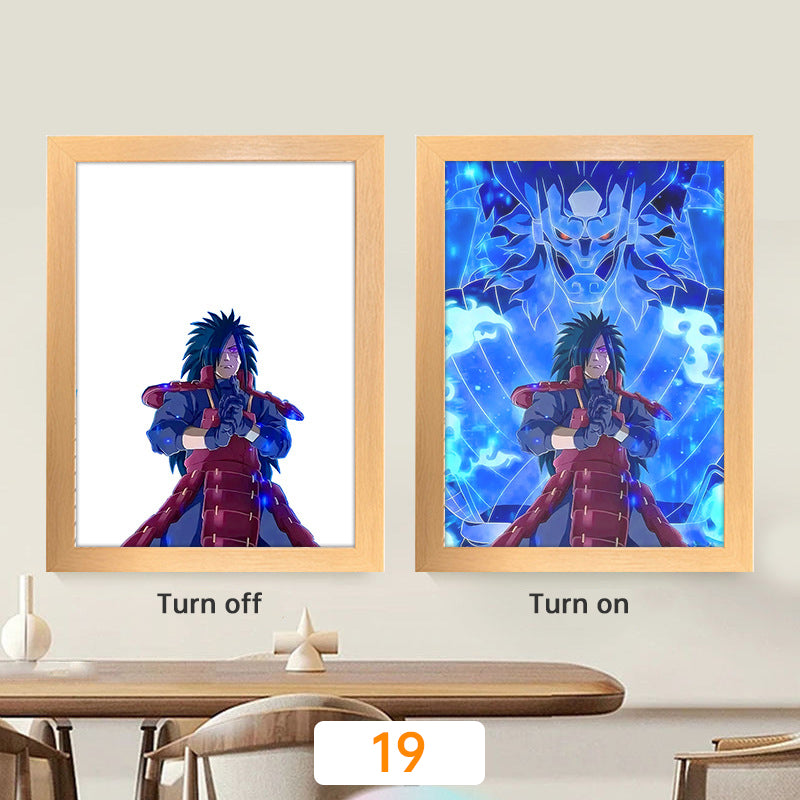🌙 Lampe Manga LED – Veilleuse Déco Inspirée d’Anime
